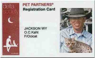 O.C. Kaht's Pet Partners ID
